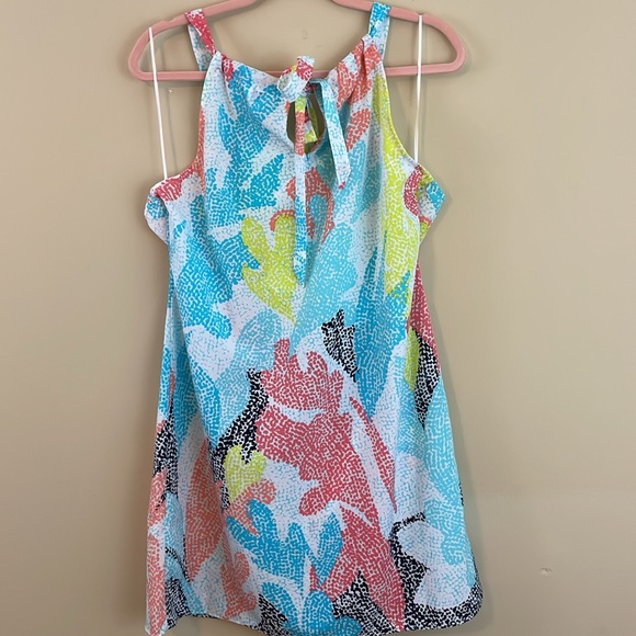 Crown & Ivy Ladies Halter Ribbon Tie Dress Multi Color Size PL - Picture 5 of 6